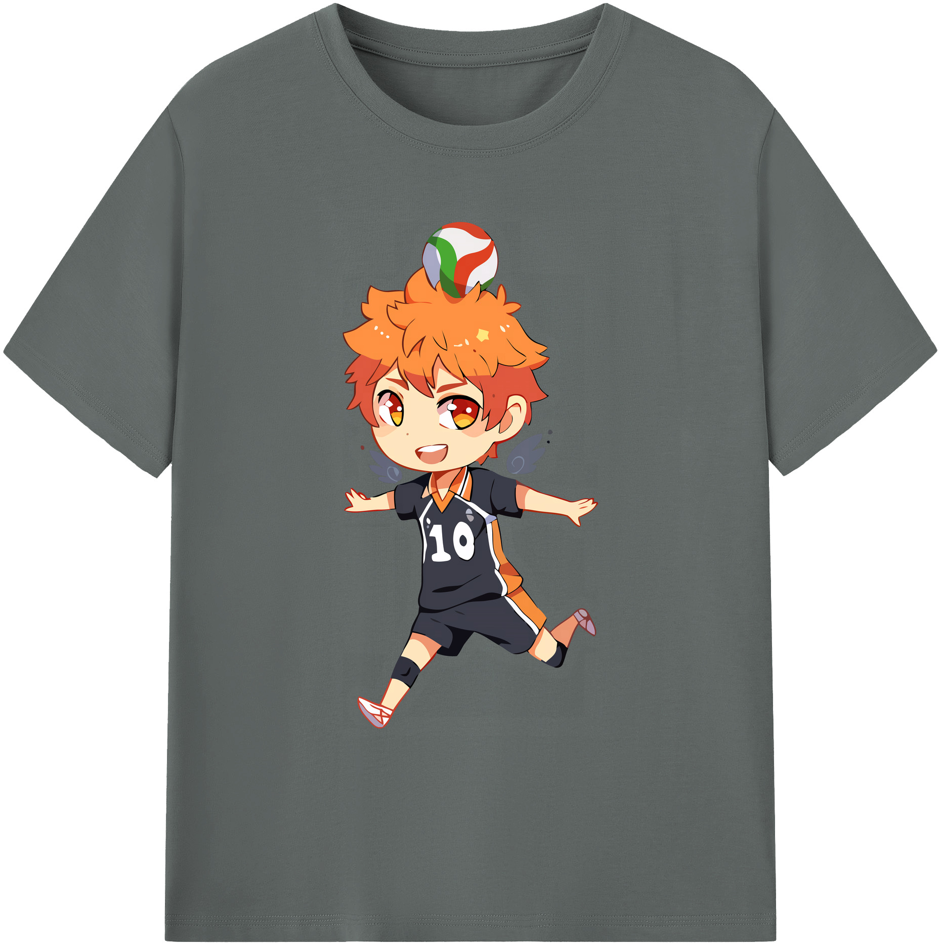 （画像用） ハイキュー!! Haikyu!! 綿100％ メンズ半袖Tシャツ｜肌触りやわらか＆通気性